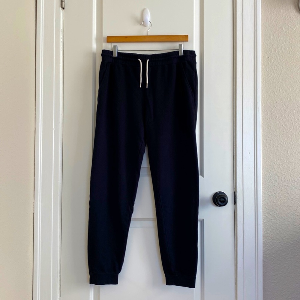 MATE the Label Organic Terry Classic Jogger in Black
